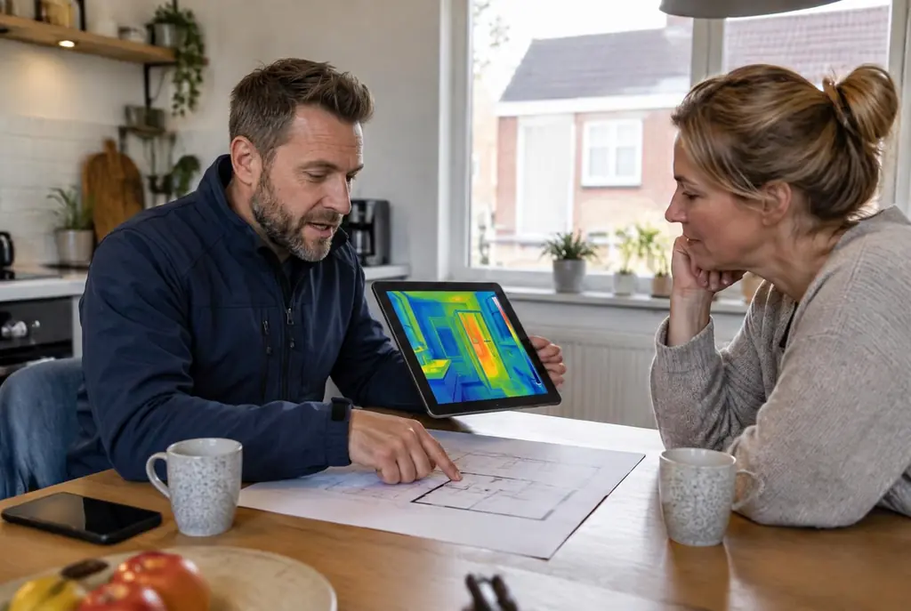 Lekdetectie Kampen – bevindingen bespreken aan de keukentafel
